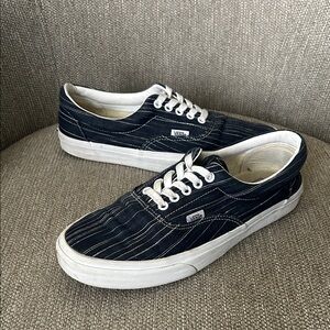 Vans Era Suiting Dress Blues Stripes Sneakers